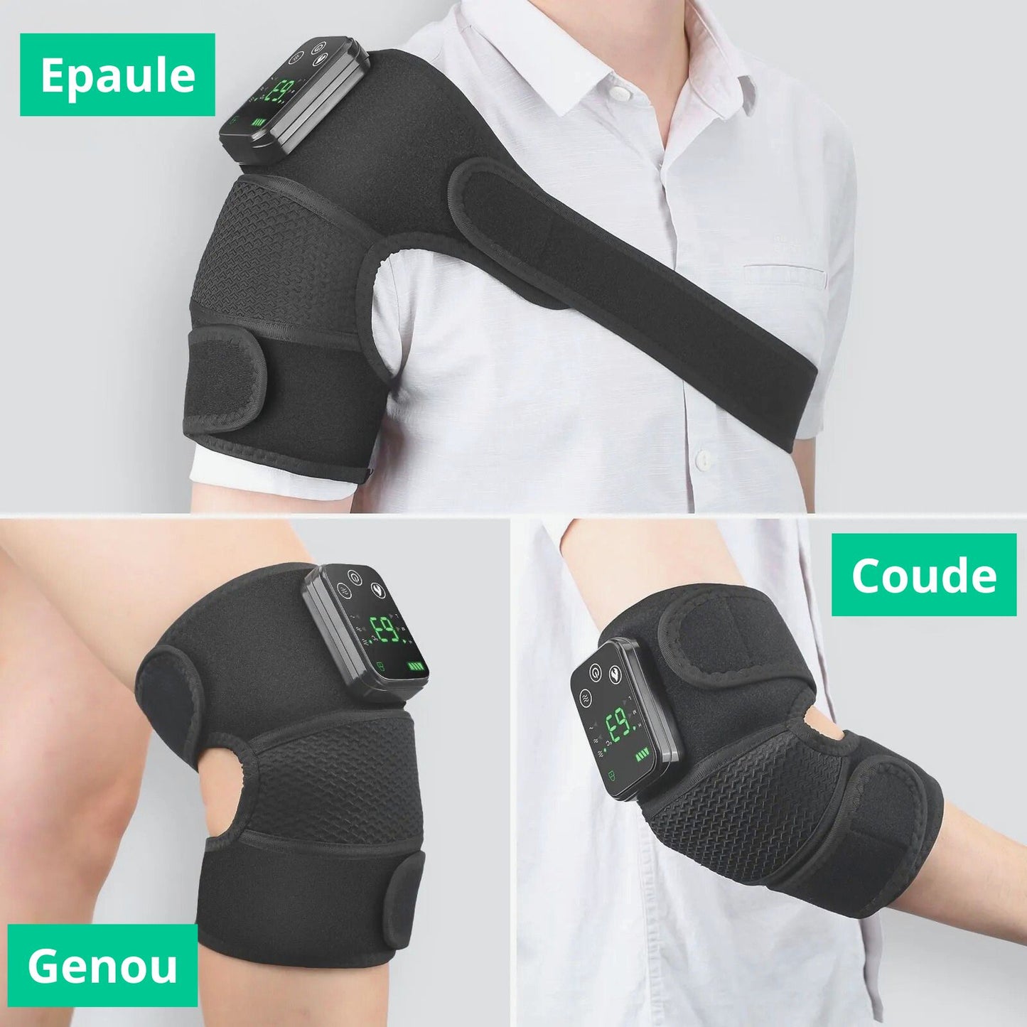 ThermaFlex Pro : Masseur Multifonctionnel pour Articulations